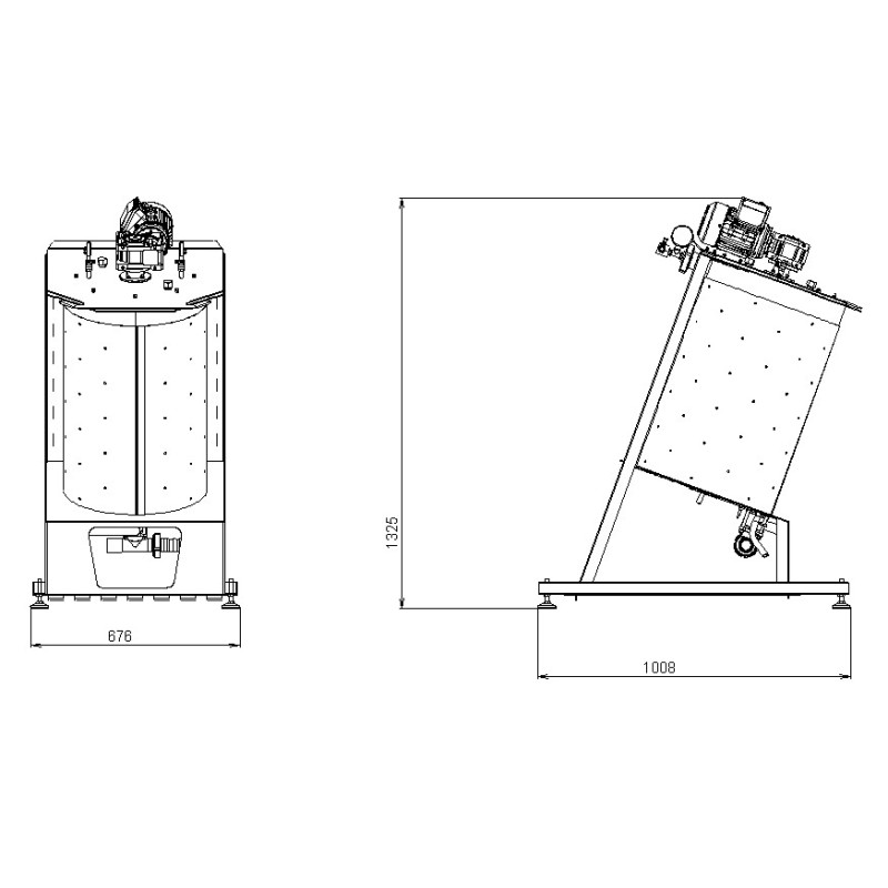 Vacuum jacketed agitated vessel - reactor 110/100