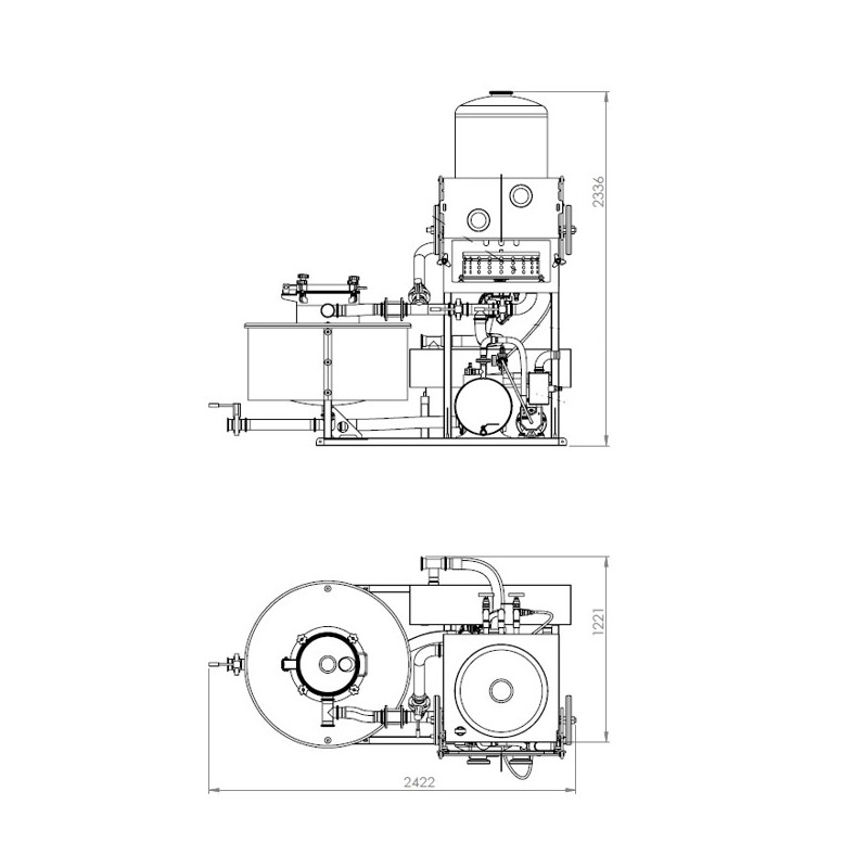 Vacuüm friteuse VF30