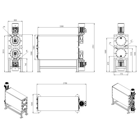 Scraped surface heat exchanger HE