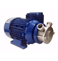 Monoblock pumps with an integrated frequency converter