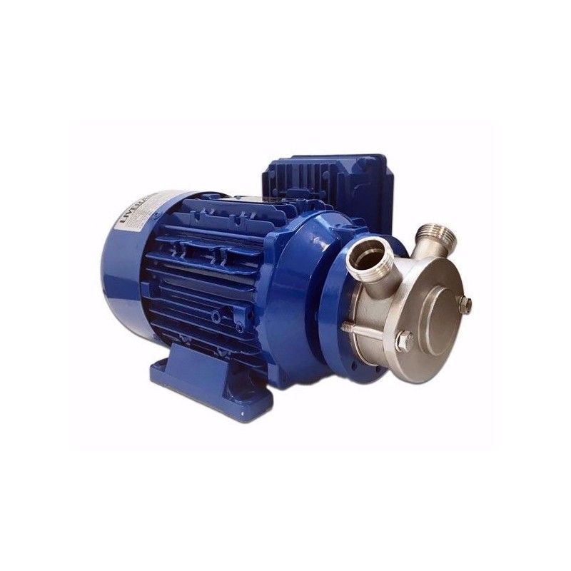 Monoblock pumps with an integrated frequency converter