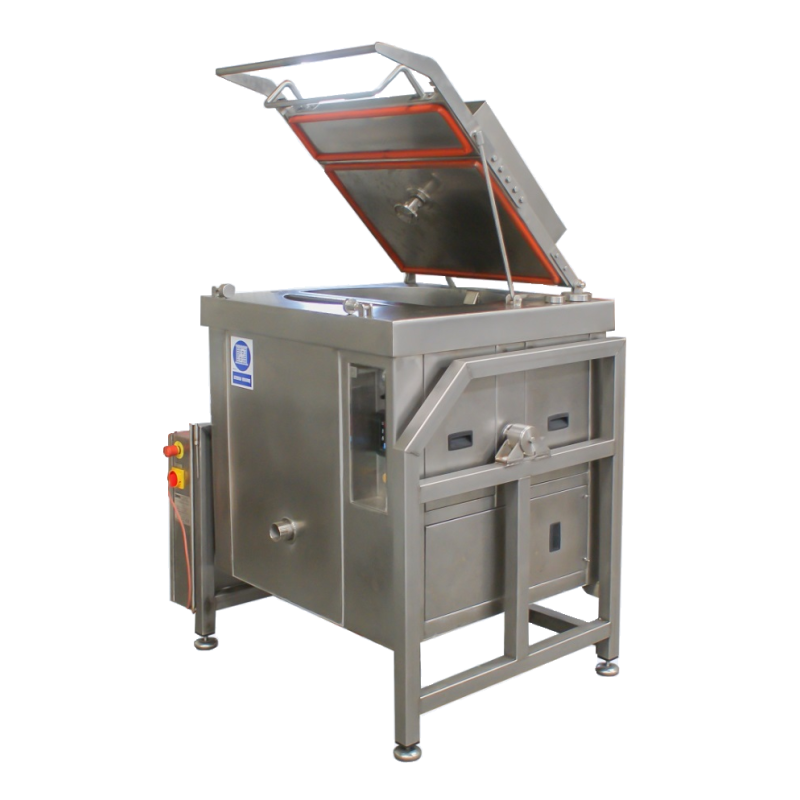 Tilting cooking kettle with a stirrer Tilting cooking kettle with a stirrer