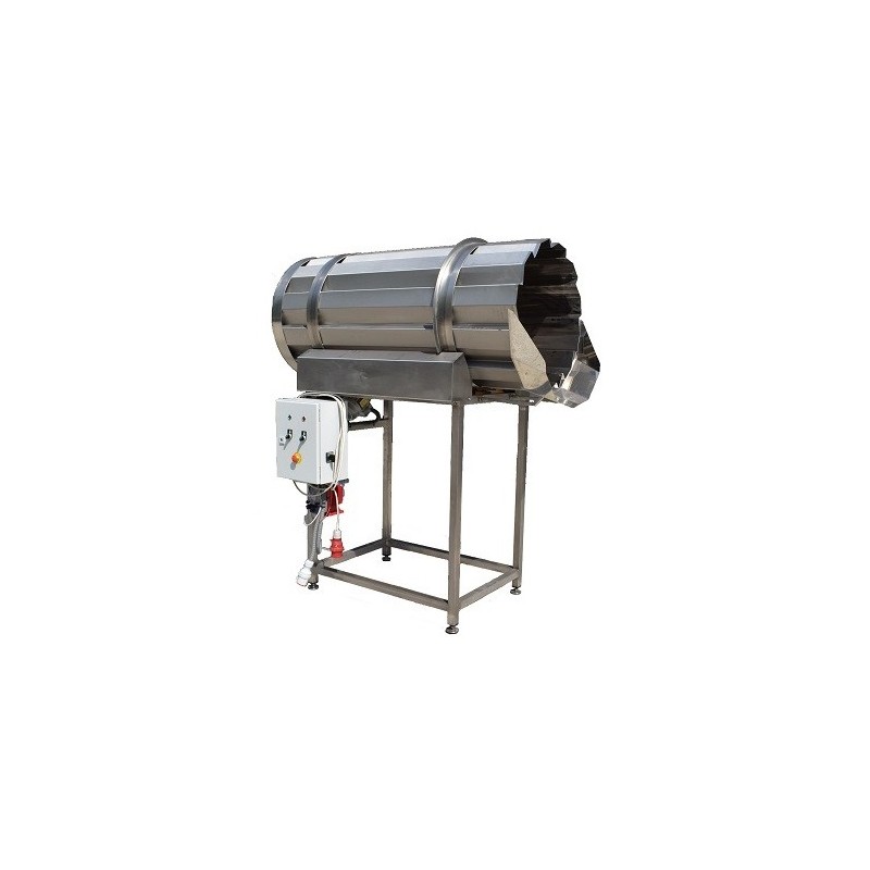 Coating and seasoning machine for chips and snacks Drum AD