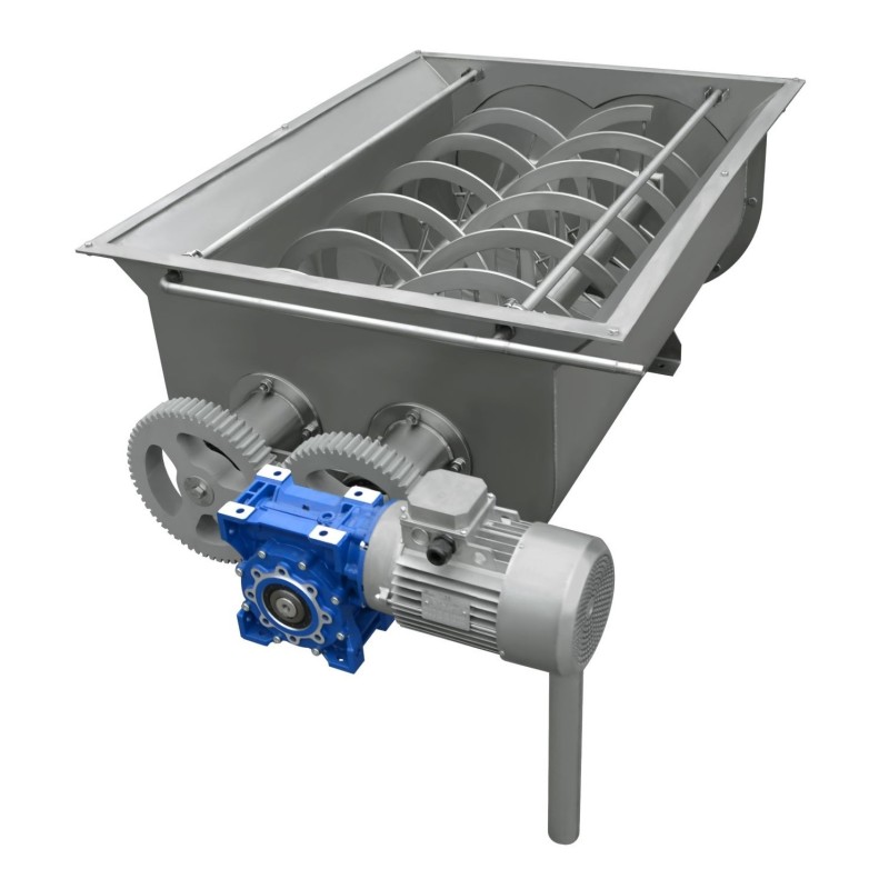 Twin shaft paddle mixer Twin shaft paddle mixer