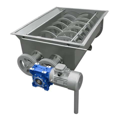 Twin shaft paddle mixer Twin shaft paddle mixer