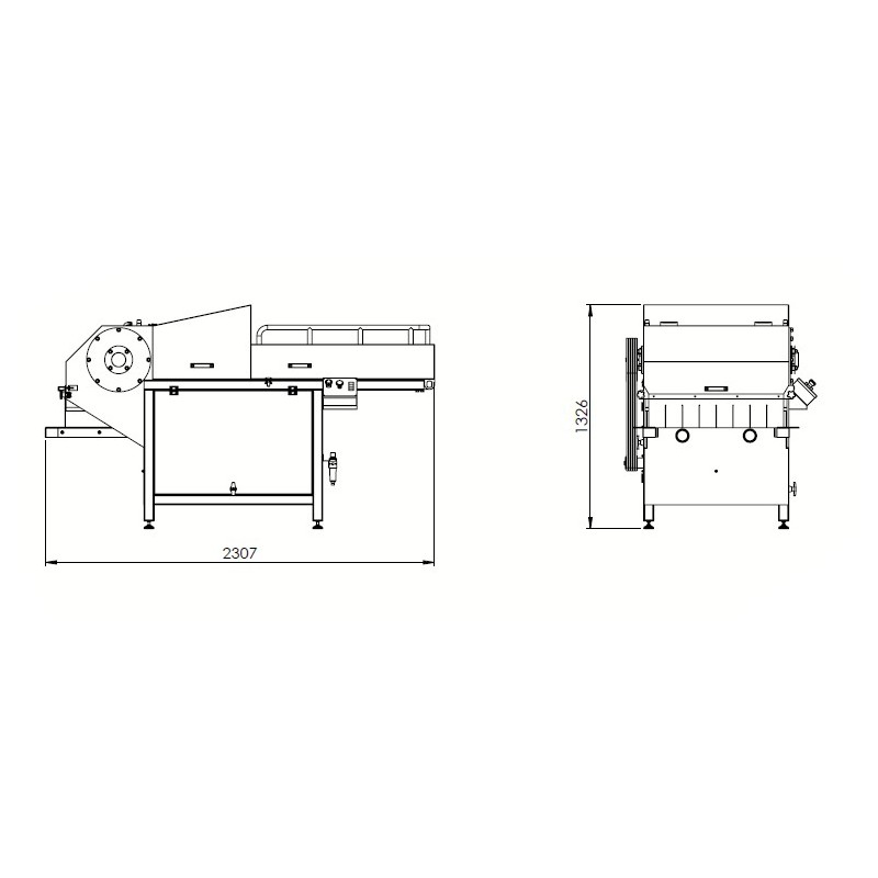 Frozen block flaker FBF600