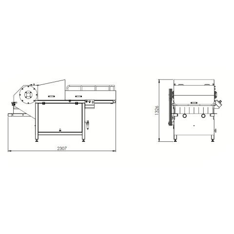 Frozen block flaker FBF600