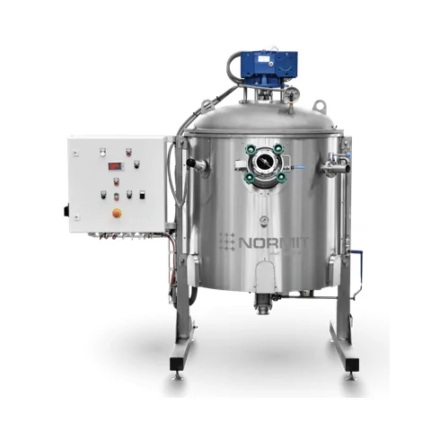 Cooking kettle for viscous products