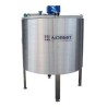 400 liter mixing unit with a conical bottom