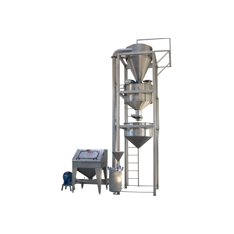 Industrial paint processing system