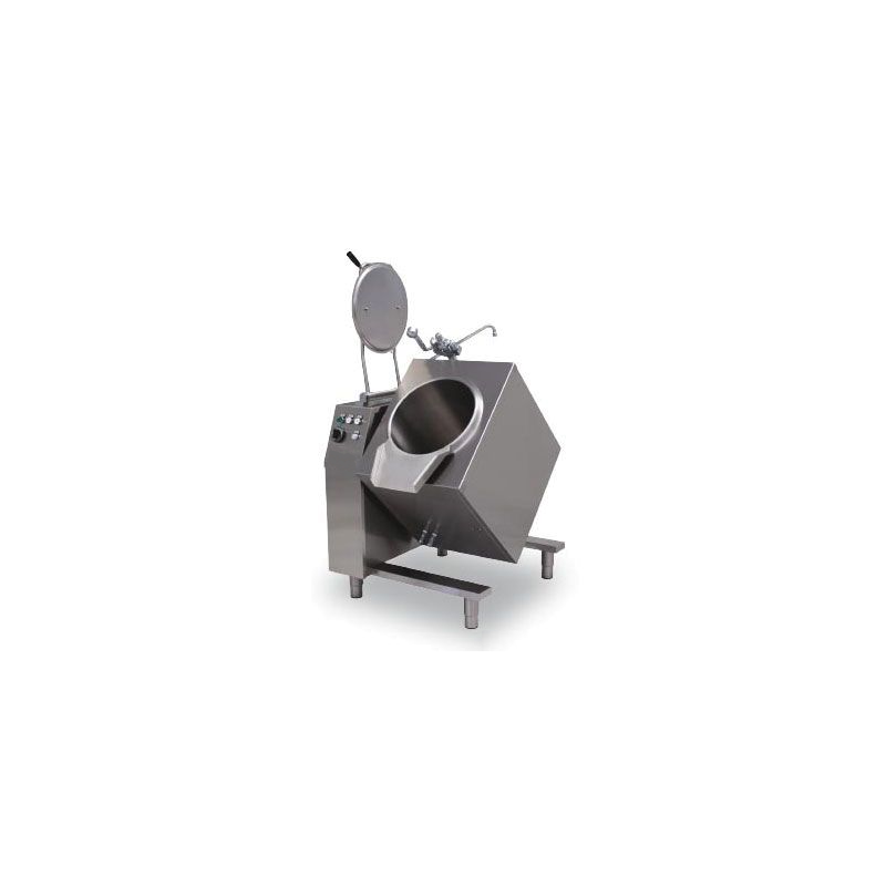 Compact cooking unit with a tilting mechanism SBP 50