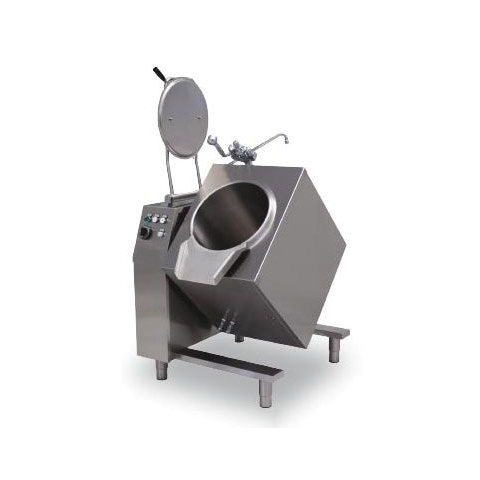 Compact cooking unit with a tilting mechanism SBP 50