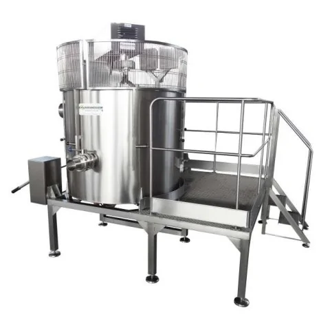 Multifunctional vat for dairy DUE