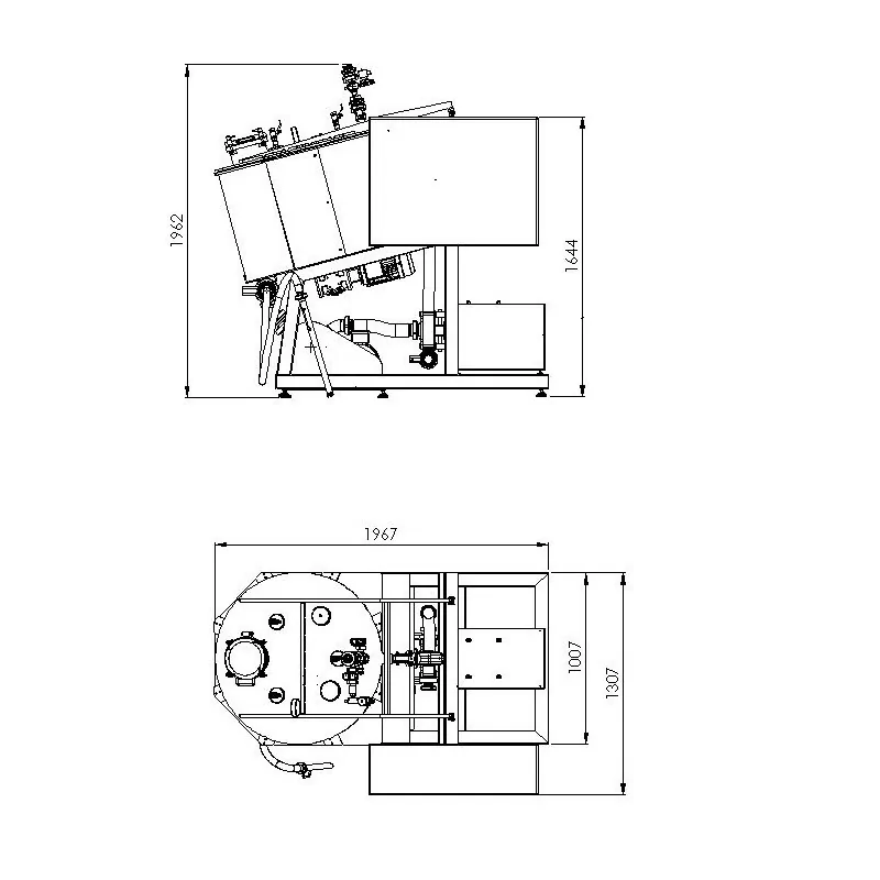 Homogenisator-Vakuum VMG NS 300-650