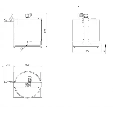 Kochkessel Unicook S 1000