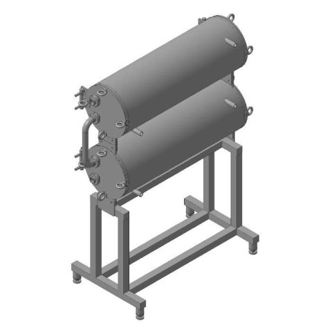 Tubular type pasteurizer, universal