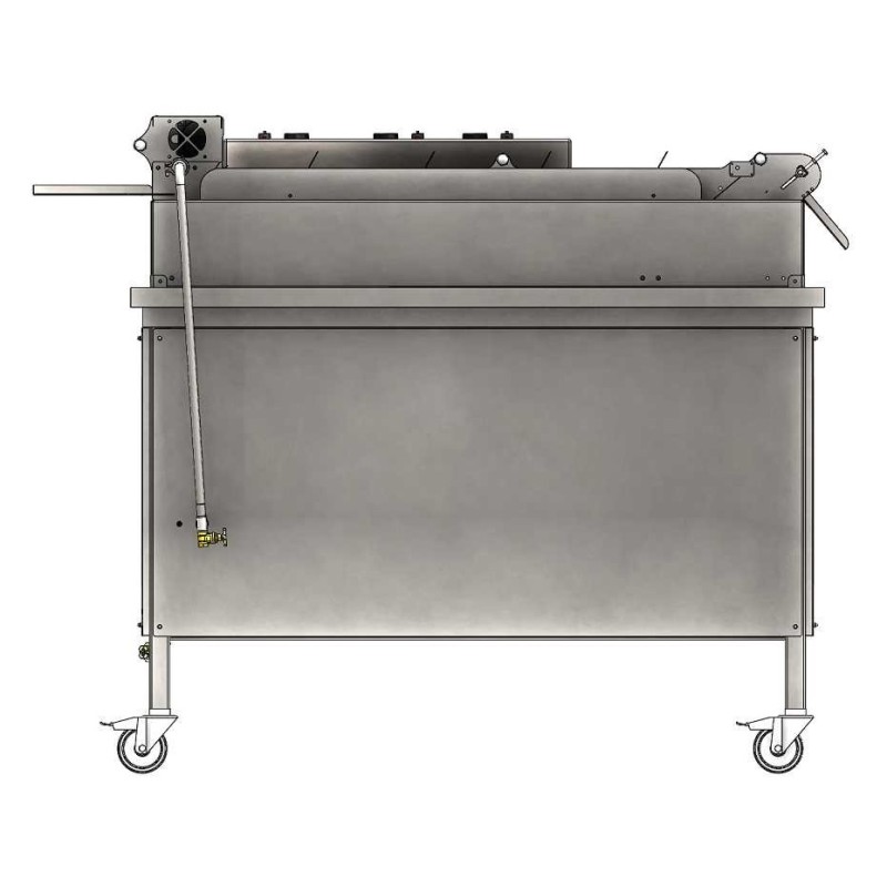 Working table for the fryer - additional module