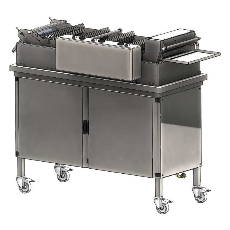 Working table for the fryer - additional module