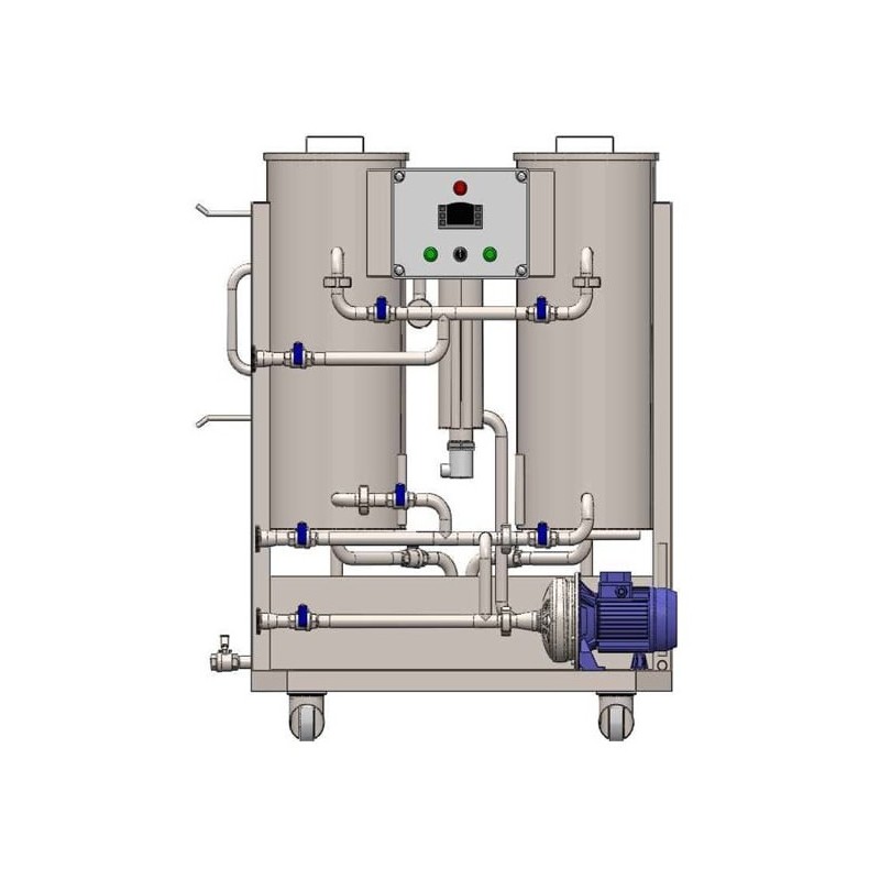 Wash and disinfection system CIP-52: 2 × 50 liters