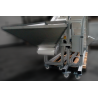 Convoyeur réglable ACWH 3000/300 avec une trémie de 100 L