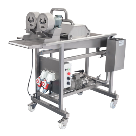 Machine à paner et à enrober de pâte DBM