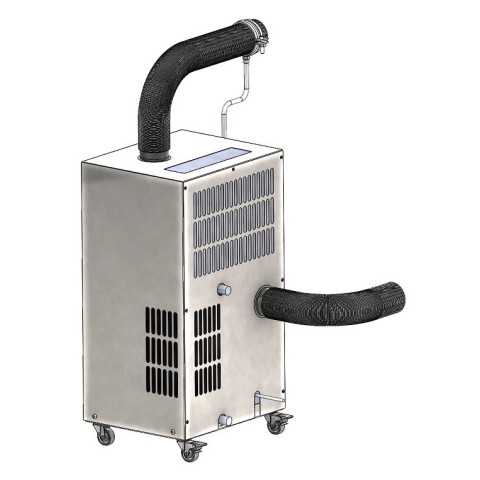 Air cooler, heater for tempering machines WCH 2000-3000