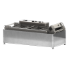 Friteuse met schoepen voor friet en snacks 400/1100/12