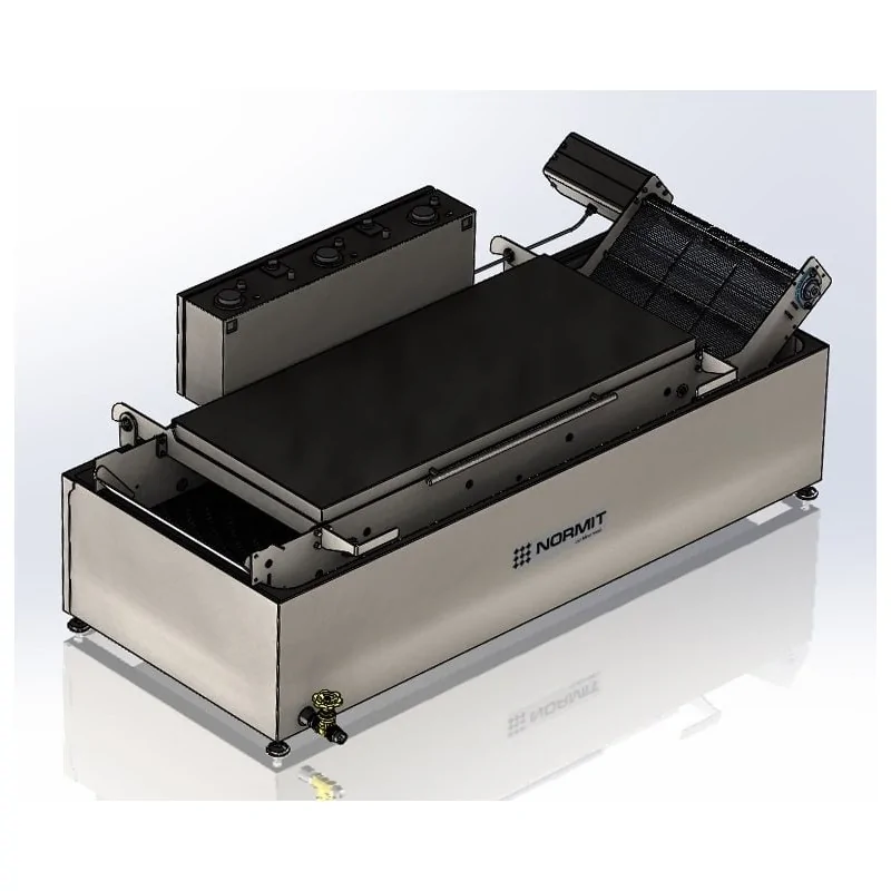 Compact conveyor fryer for donuts