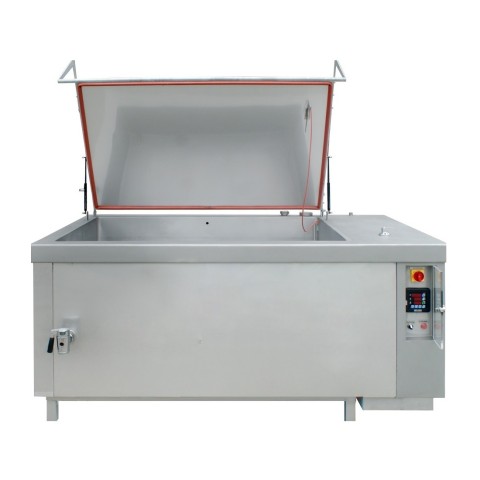 Batch pasteurization and blanching unit Batch pasteurization and blanching unit