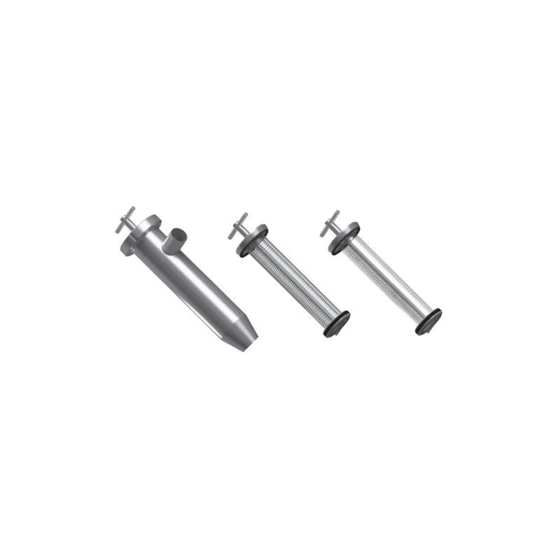 Angle type filter with a stainless steel strainer Angle type filter with a stainless steel strainer