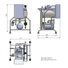 Electrical flow heater MIP