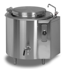 Steam cooking kettle with stirring WLMMS