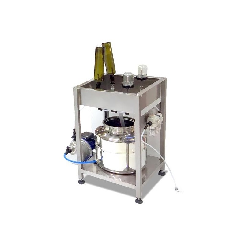 Bottle rinsing system TBR