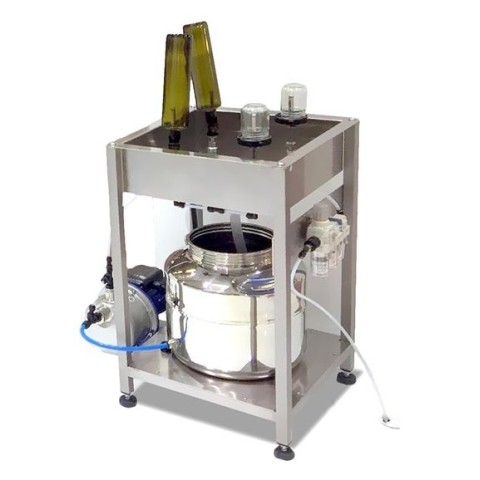 Bottle rinsing system TBR