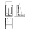 Basculante para sacos grandes com elevador pneumático VBB