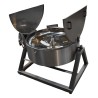 Electric round tilting Pan SFM 140 with a mixer