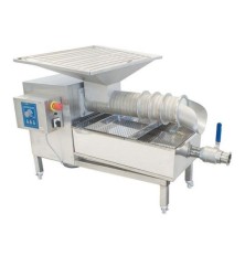 Screw press for separating honey from wax 100 kg/h