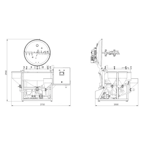 Omogeneizzatore sottovuoto VMG S 650 M