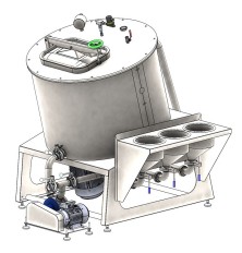 Procesador de alimentos al vacío MakVacMix 350-650