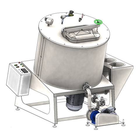 Miscelatore a vuoto MakVacMix 350-650
