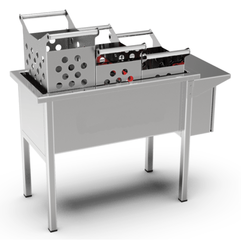 Bath blancher for fruits and vegetables BP Bath blancher for fruits and vegetables BP