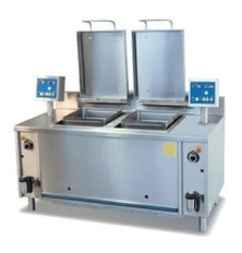 Automatic double cooking unit