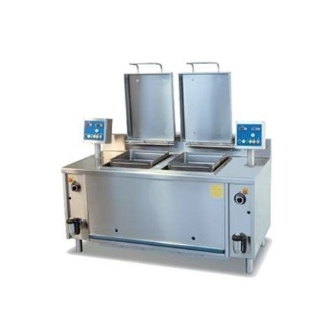 Automatic double cooking unit