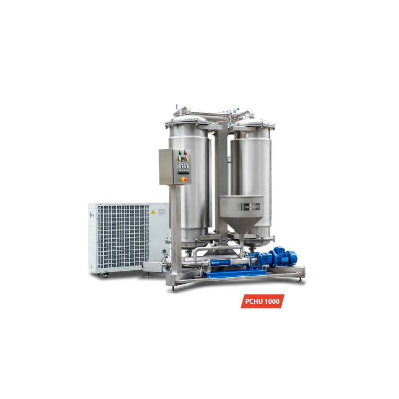 Equipement de pasteurisation par flux pour le miel