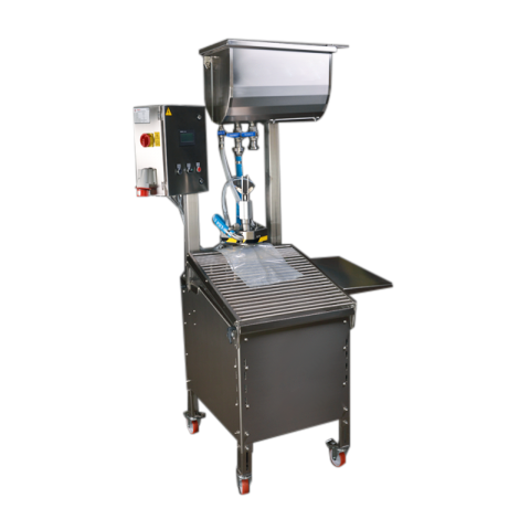 Filling machine for bags in boxes BIB