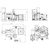 Productiecomplex voor mayonaise op basis van een atmosferische cutter 300