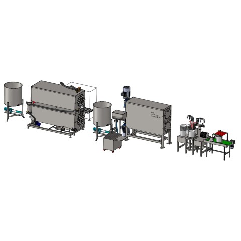 Apple puree production line