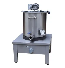 Stainless steel jam cooker with agitator ENS