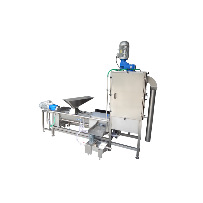 grain washing, hulling and separating machine