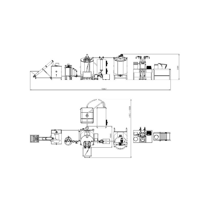 Thermostabile Fruchtfüllungen Produktionsanlagenkomplex